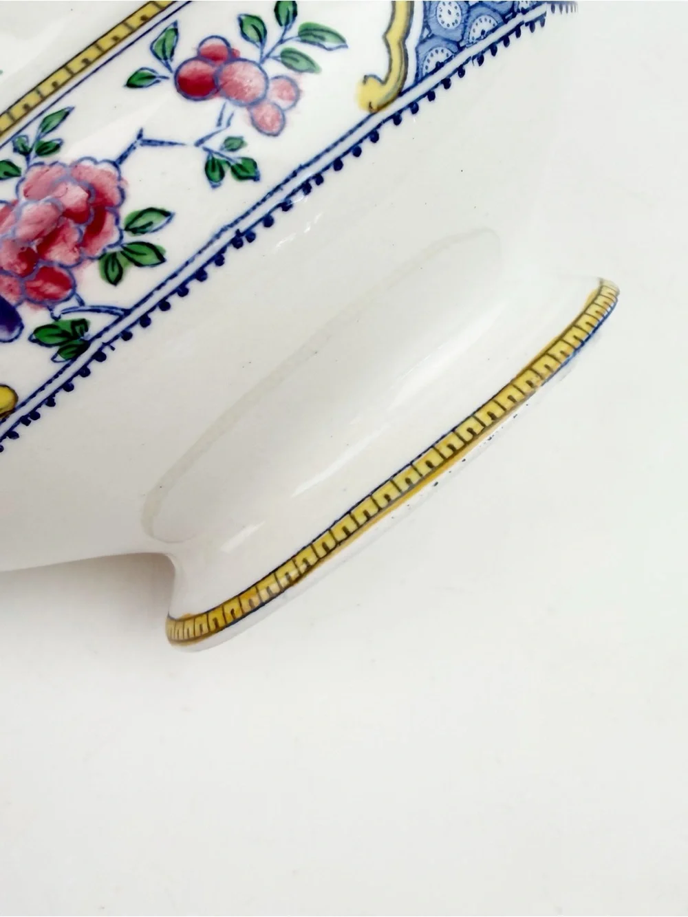 Vintage Booths Silicon China Chester Pattern Gravy Boat England Rd 660099